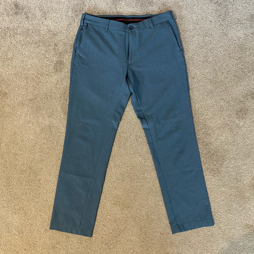 Blue Van Heusen Flex Dress Pants